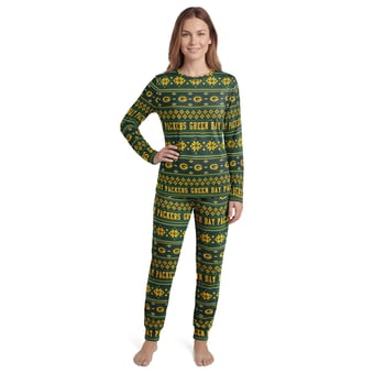 Women's Concepts Sport Green Green Bay Packers Jubilee Sleep Set