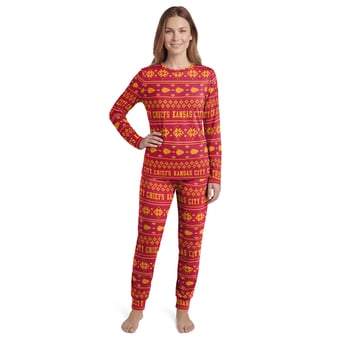 Women's Concepts Sport Red Kansas City Chiefs Jubilee Sleep Set