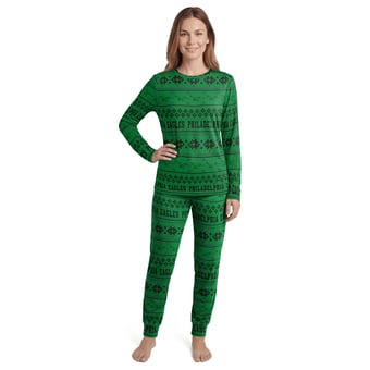 Women's Concepts Sport Kelly Green Philadelphia Eagles Jubilee Sleep Set