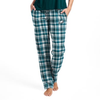 Women's Concepts Sport  Midnight Green Philadelphia Eagles Medley Plaid Pants