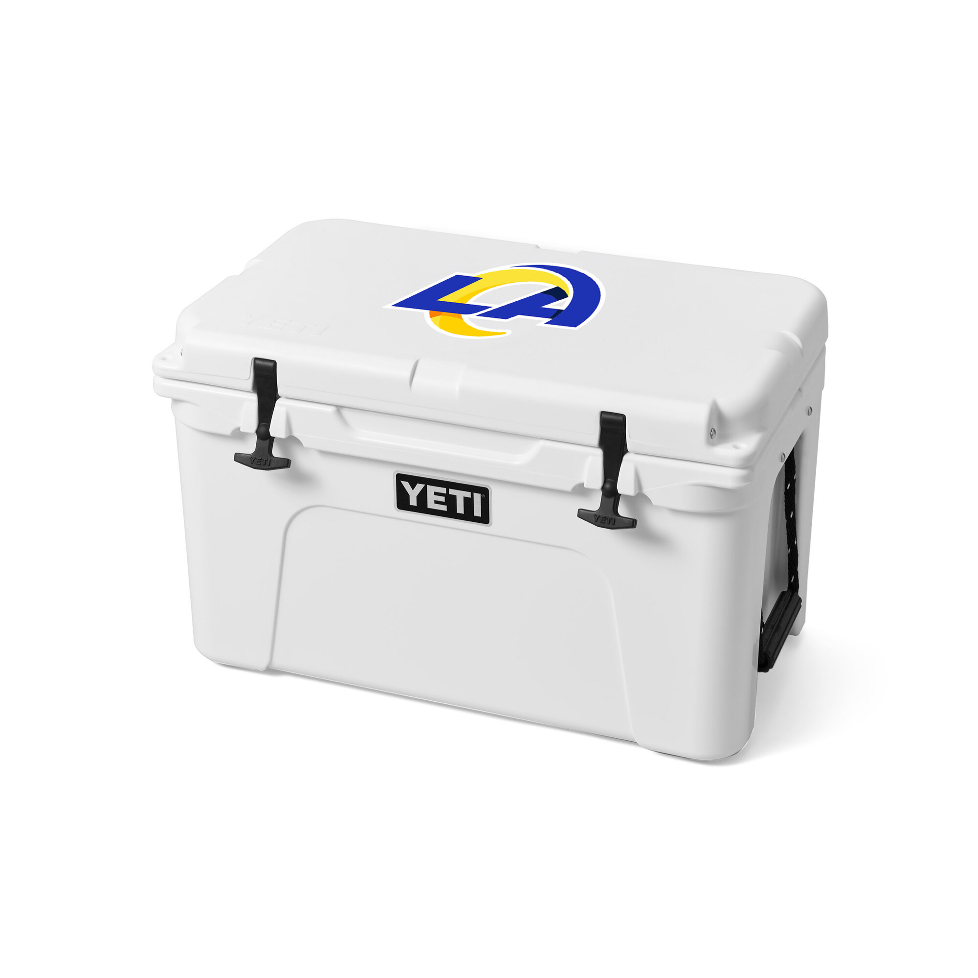 YETI White Los Angeles Rams Tundra 45 Hard Cooler