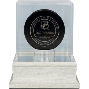 NHL Slate Gray Hockey Puck Display Case - UV Protected