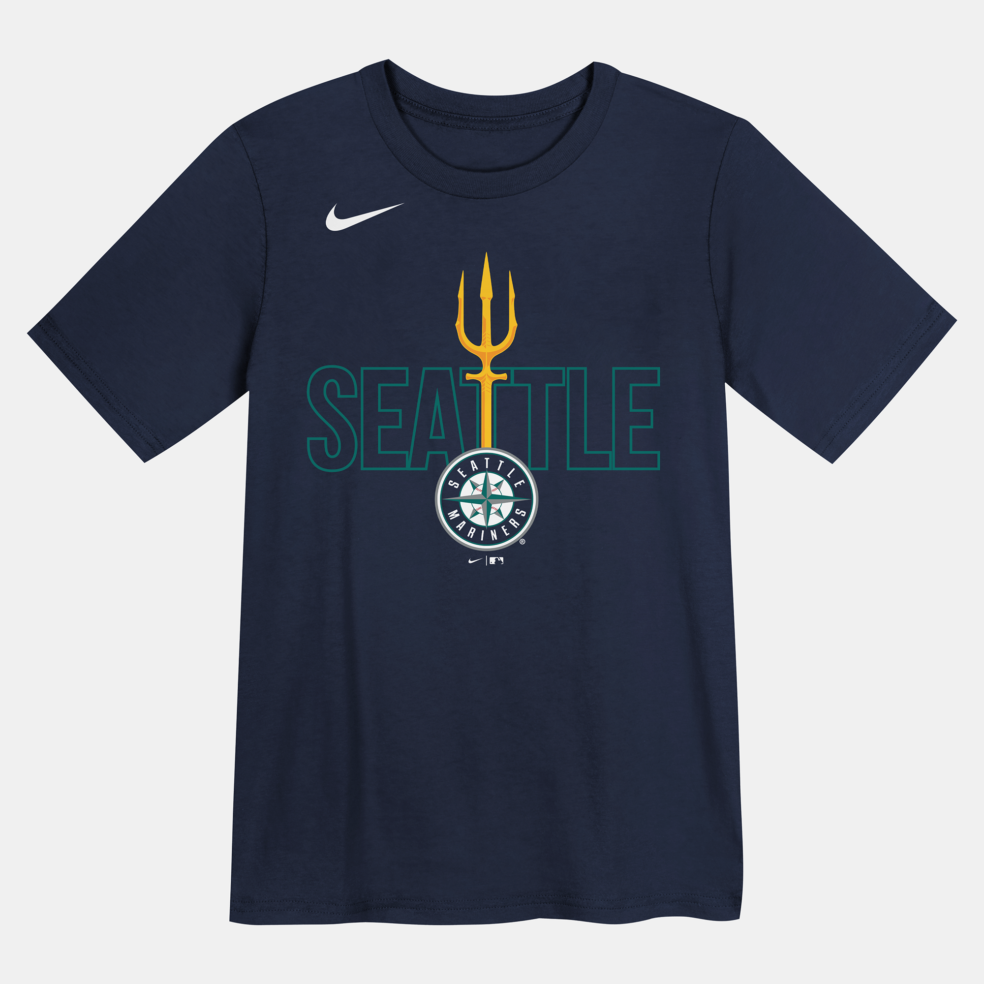 Preschool Nike Navy Seattle Mariners Hometown Local Collection T-Shirt