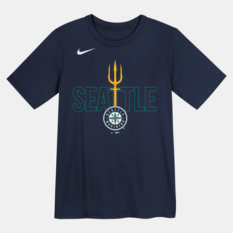 Preschool Nike Navy Seattle Mariners Hometown Local Collection T-Shirt