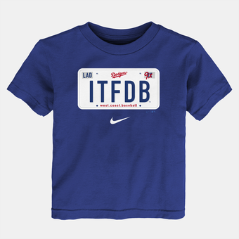 Toddler Nike Blue Los Angeles Dodgers Hometown Local Collection T-Shirt