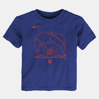 Toddler Nike Blue New York Mets Hometown Local Collection T-Shirt