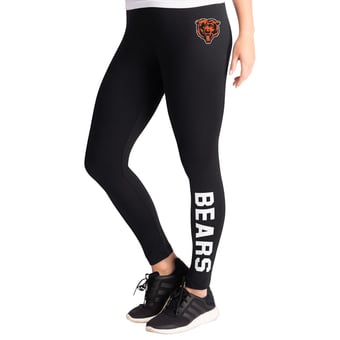 Women's G-III 4Her by Carl Banks Black Chicago Bears Pregame Leggings