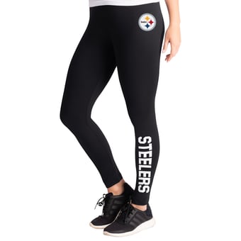 Women's G-III 4Her by Carl Banks  Black Pittsburgh Steelers Pregame Leggings