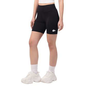 Women's Starter Black Kansas City Chiefs Biker Shorts
