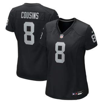 Women's Nike Kirk Cousins  Black Las Vegas Raiders Team Game Jersey