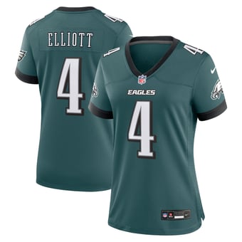 Women's Nike Jake Elliott  Midnight Green Philadelphia Eagles Team Game Jersey