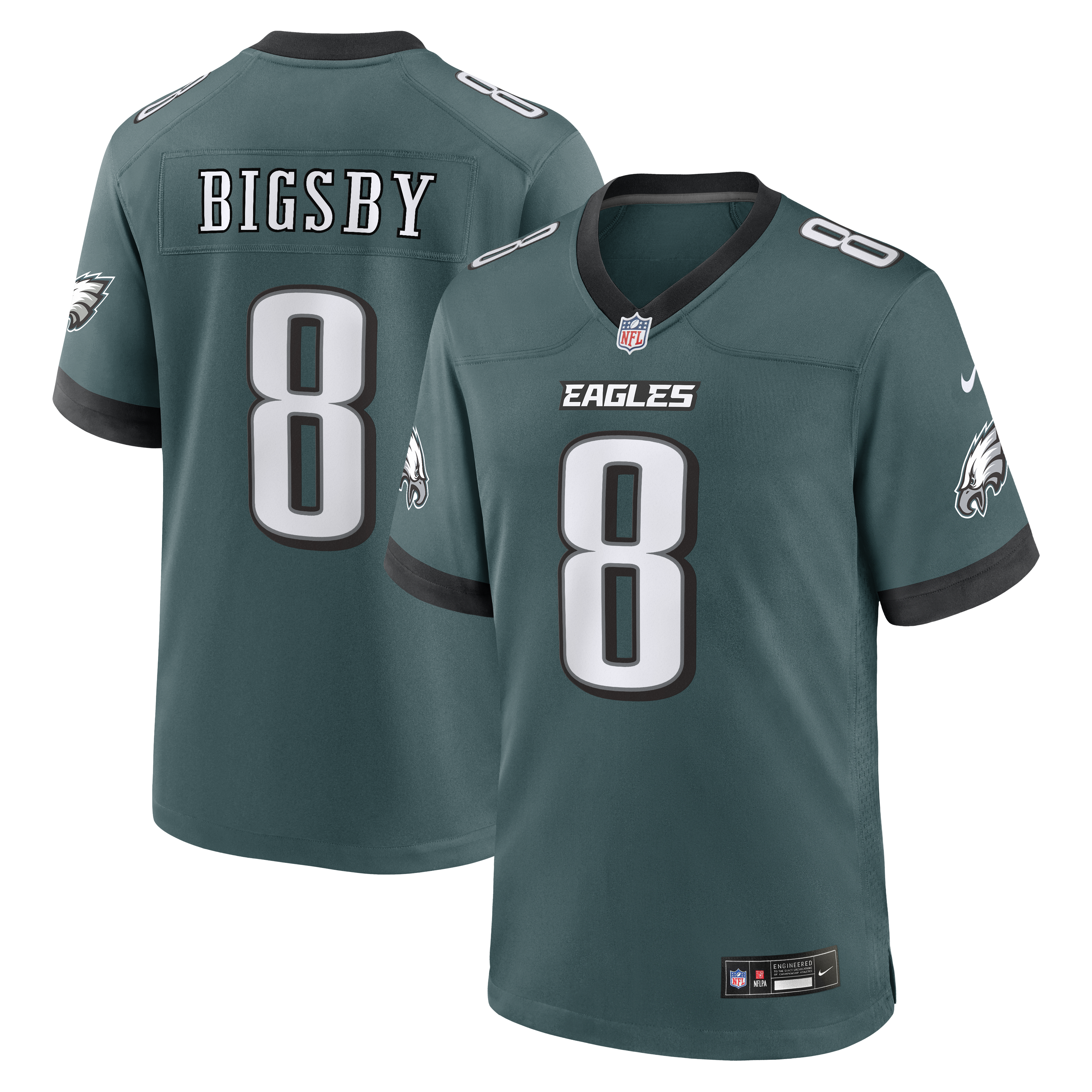 Men’s Nike Tank Bigsby Midnight Green Philadelphia Eagles Team Game Jersey Men’s Nike Tank Bigsby Midnight Green Philadelphia Eagles Team Game Jersey