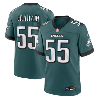 Men's Nike Brandon Graham  Midnight Green Philadelphia Eagles Team Game Jersey