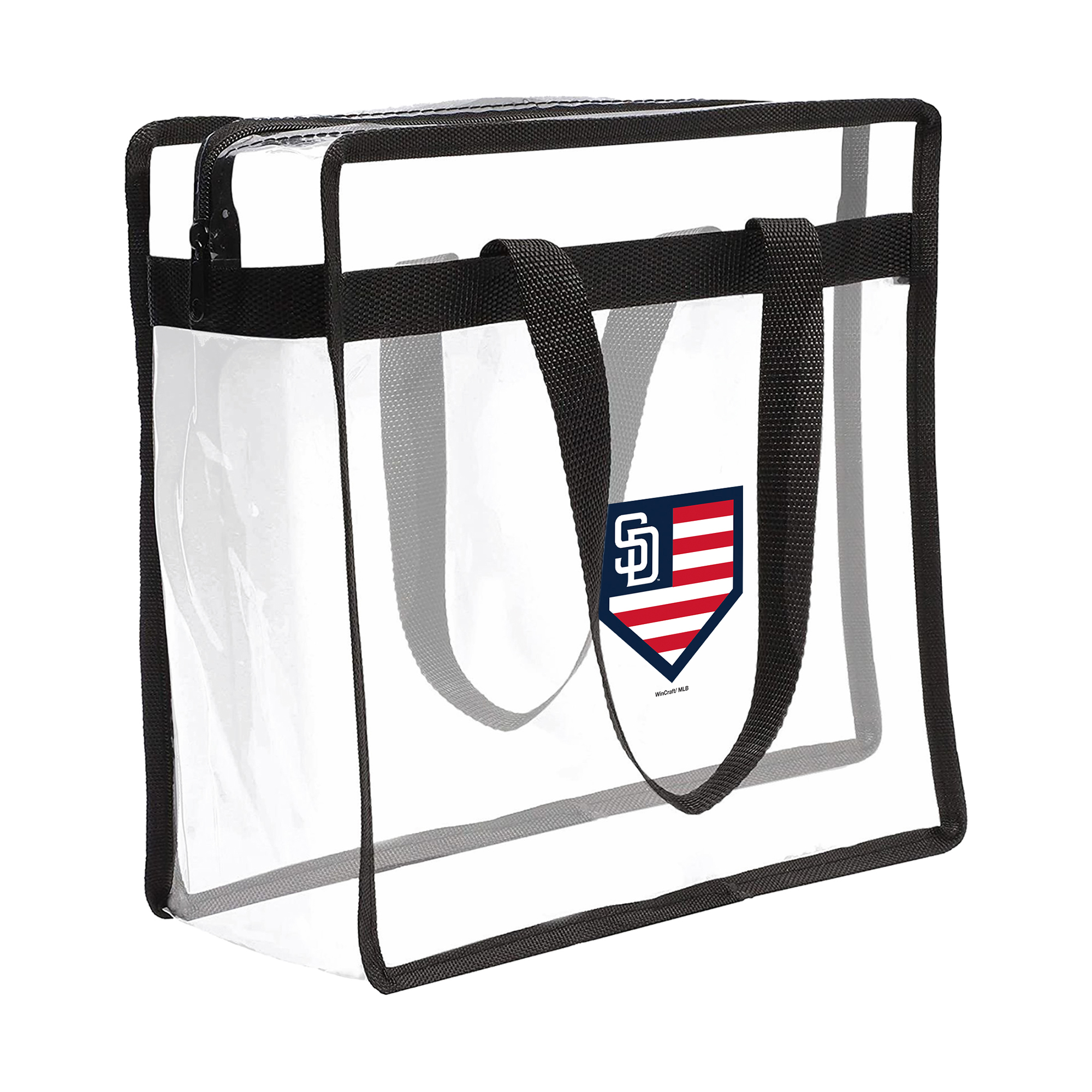 WinCraft San Diego Padres Clear Tote Bag WinCraft San Diego Padres Clear Tote Bag