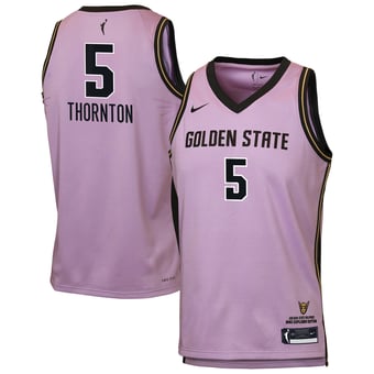 Youth Nike Kayla Thornton Violet Golden State Valkyries Explorer Edition Jersey