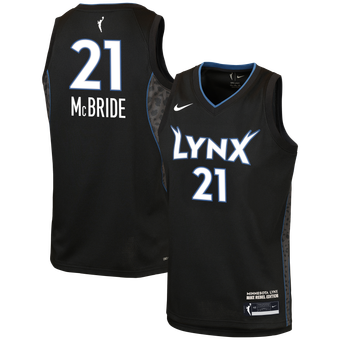 Youth Nike Kayla McBride Black Minnesota Lynx Victory Jersey - Rebel Edition