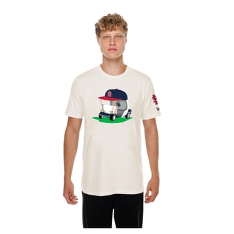 Men's New Era  Natural St. Louis Cardinals Golf Mascot T-Shirt