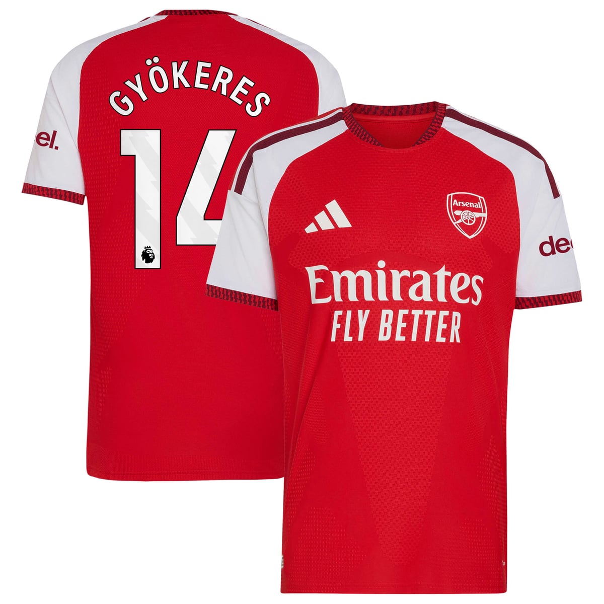 Maillot Domicile Arsenal adidas 2026-27 Authentique avec flocage Gyökeres 14