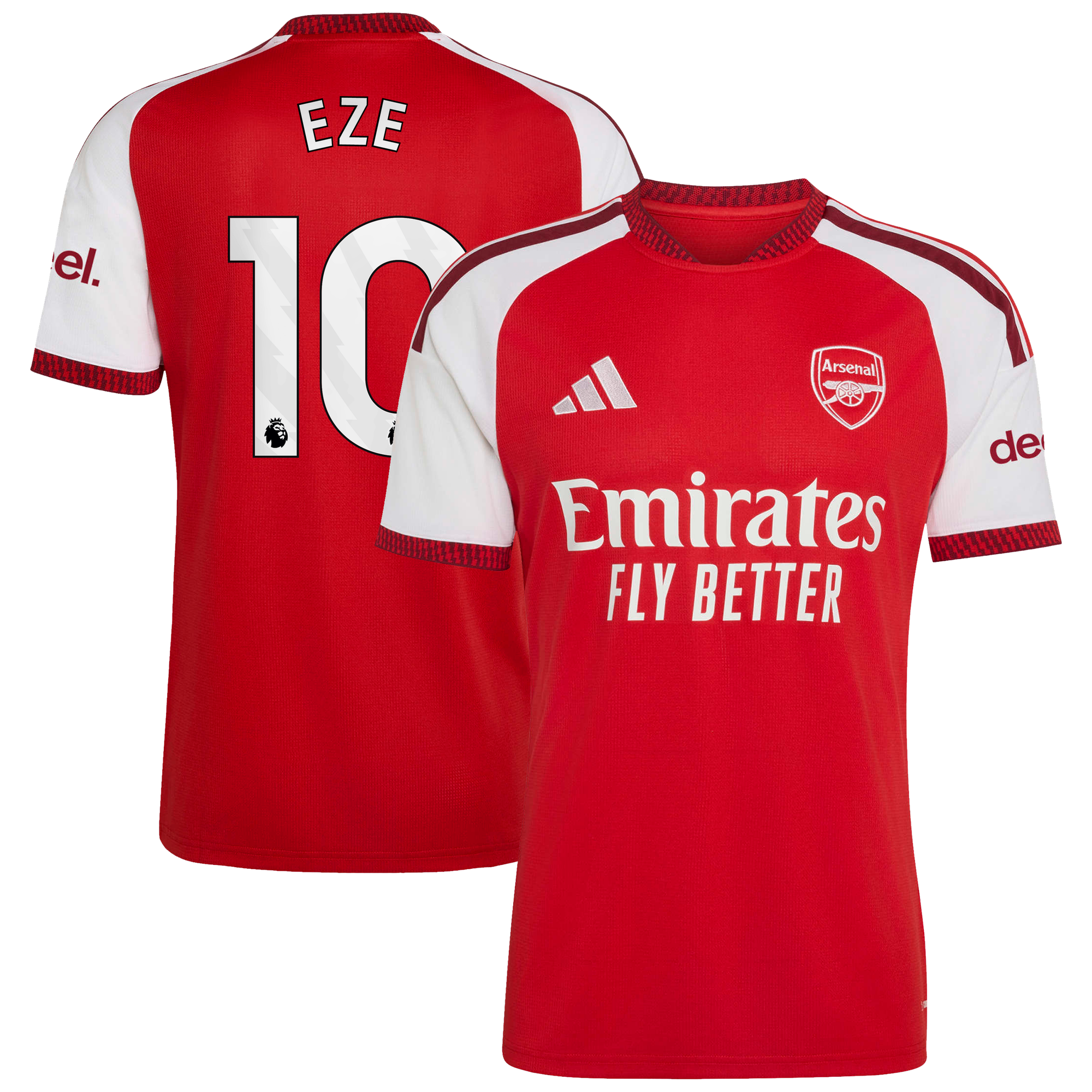 Maillot Domicile Arsenal adidas 2026-27 avec flocage Eze 10