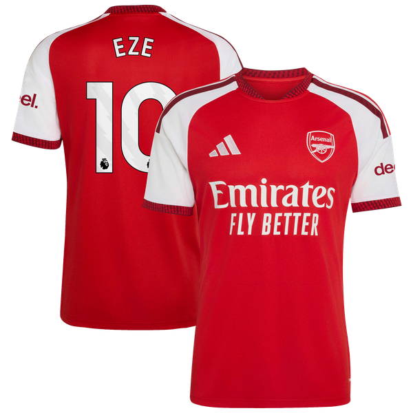 Maillot Domicile Arsenal adidas 2026-27 avec flocage Eze 10