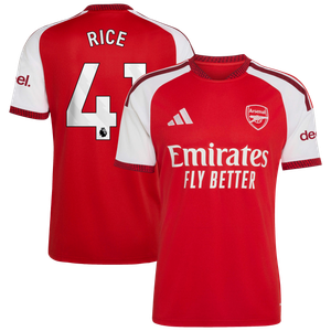 Maillot Domicile Arsenal adidas 2026-27 avec flocage Rice 41, vue 2