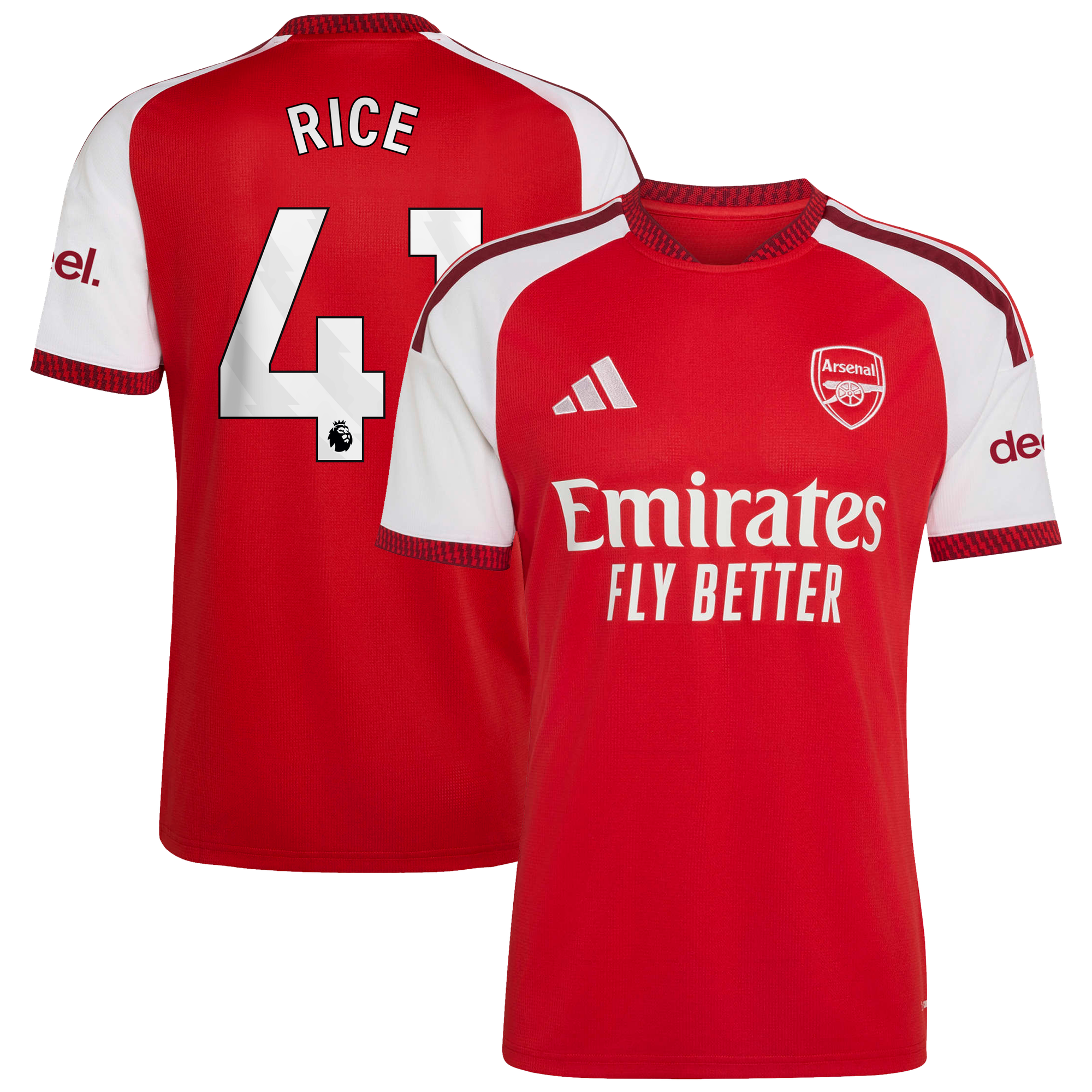 Maillot Domicile Arsenal adidas 2026-27 avec flocage Rice 41