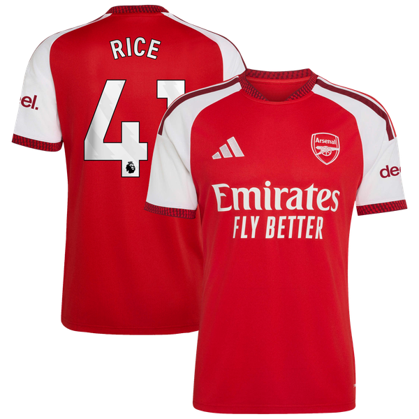 Maillot Domicile Arsenal adidas 2026-27 avec flocage Rice 41