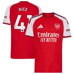 Maillot Domicile Arsenal adidas 2026-27 Authentique avec flocage Rice 41, vue 2