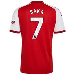 Maillot Domicile Arsenal adidas 2026-27 avec flocage Saka 7, vue 4