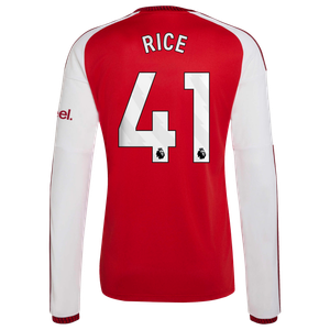 Maillot Domicile manches longues Arsenal adidas 2025-27 avec flocage Rice 41, vue 4