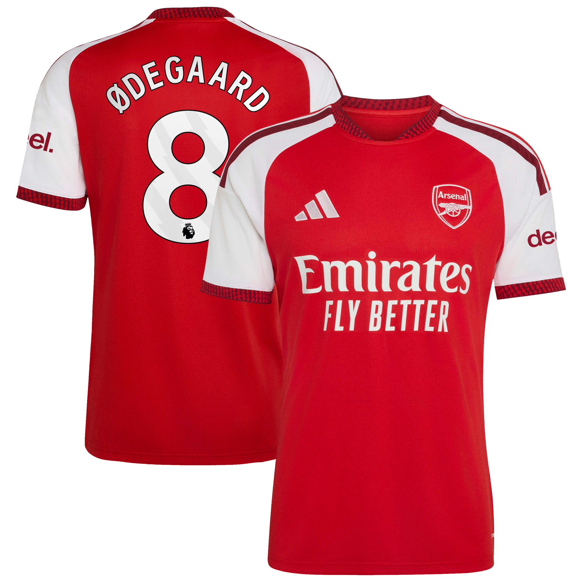 Maillot Domicile Arsenal adidas 2026-27 avec flocage Ødegaard 8