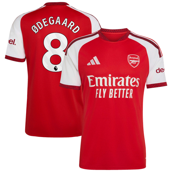 Maillot Domicile Arsenal adidas 2026-27 avec flocage Ødegaard 8