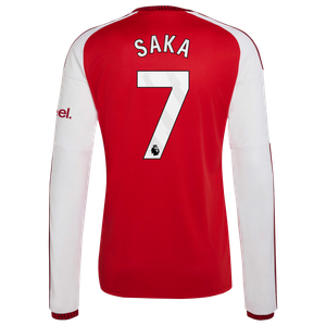 Maillot Domicile manches longues Arsenal adidas 2026-27  avec flocage Saka 7, vue 4