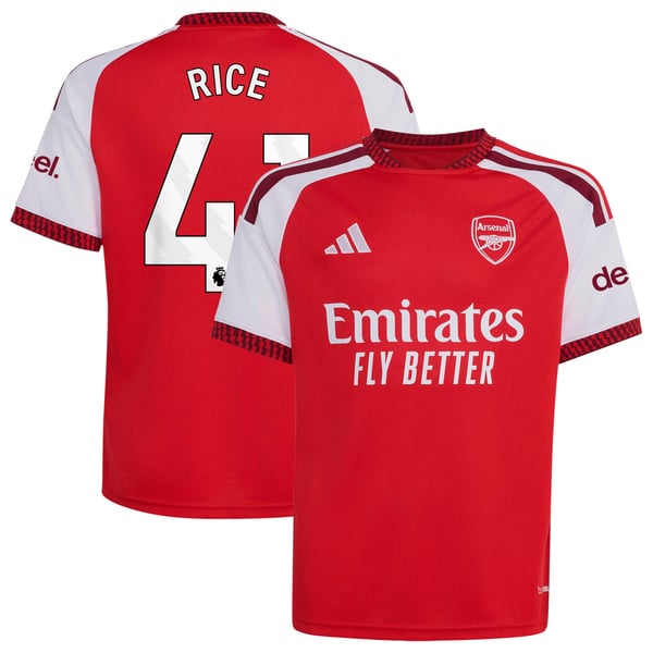 Maillot Domicile Arsenal adidas 2026-27 - Enfant avec flocage Rice 41