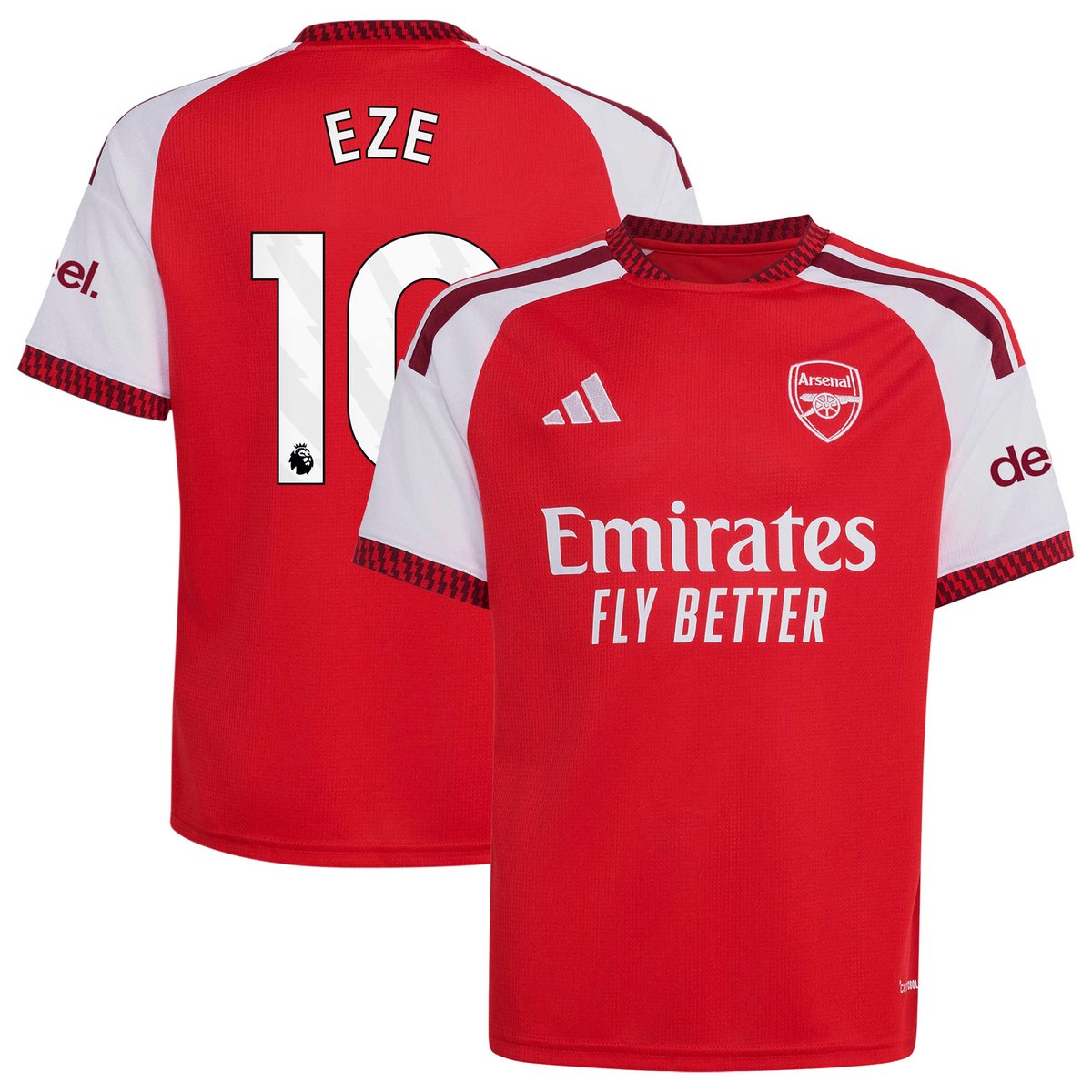 Maillot Domicile Arsenal adidas 2026-27 - Enfant avec flocage Eze 10
