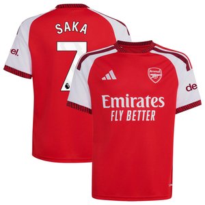 Maillot Domicile Arsenal adidas 2026-27 - Enfant avec flocage Saka 7, vue 2