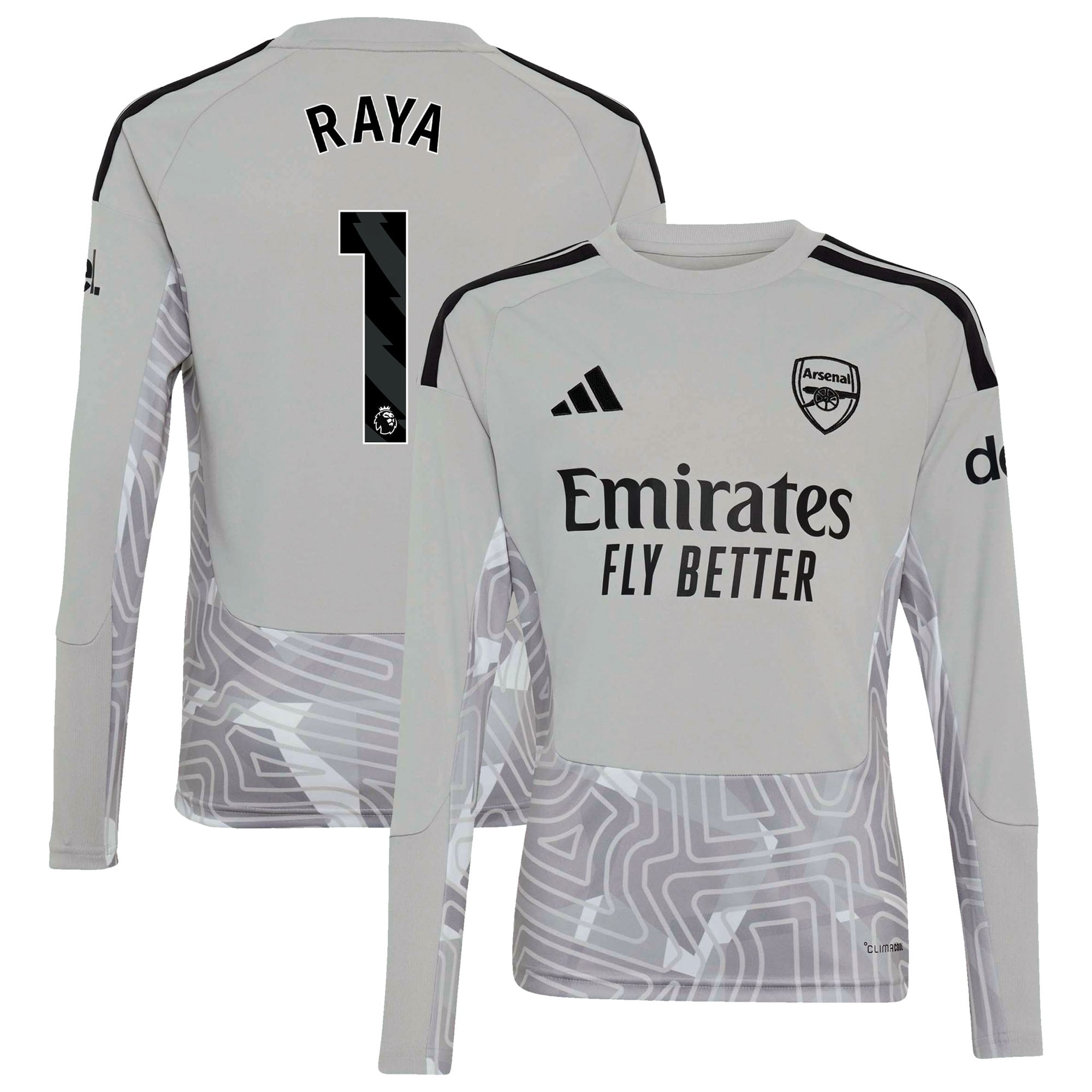 Maillot domicile gardien de but Arsenal adidas 2026-27 - Enfant avec flocage Raya 1