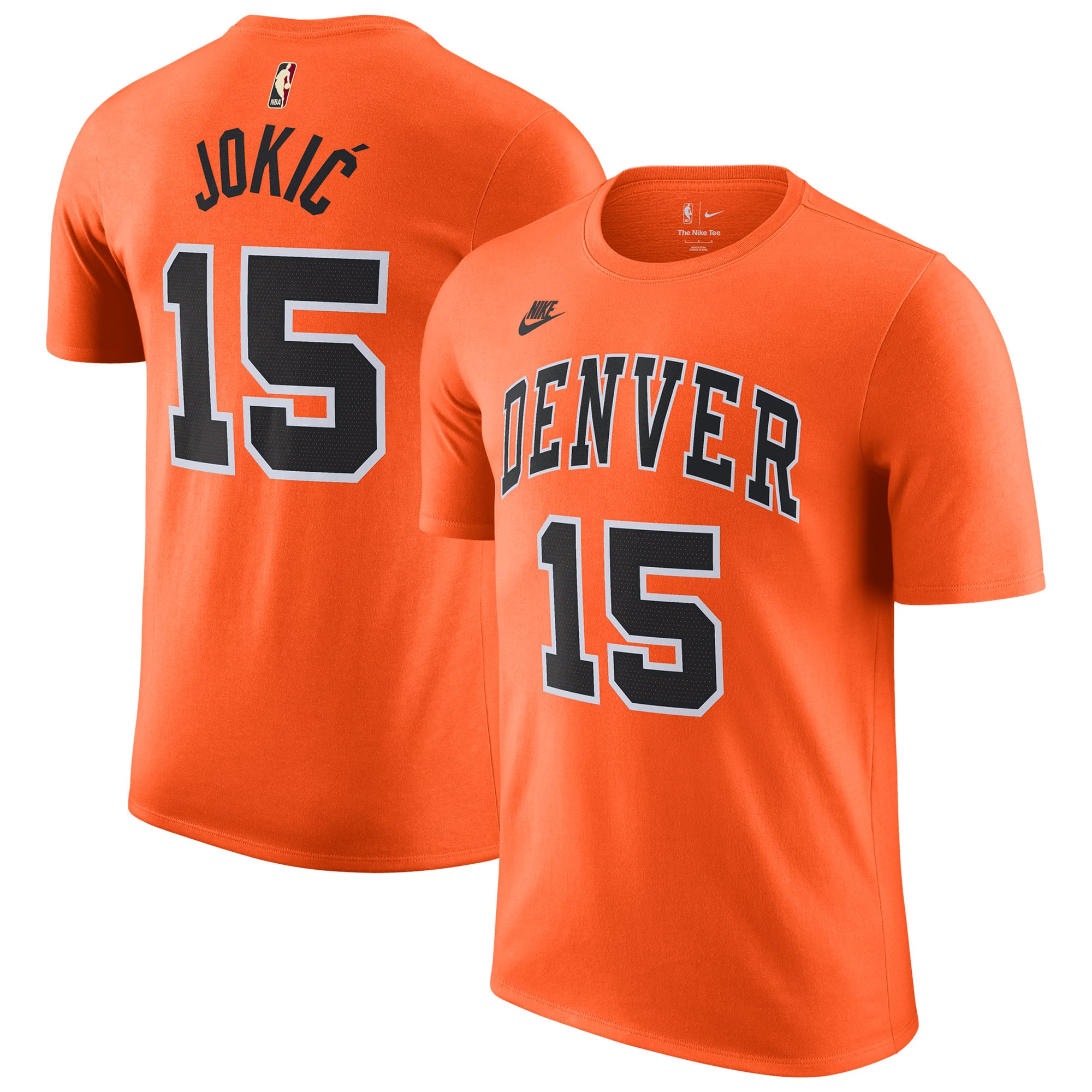 T-shirt Denver Nuggets Nike Classic Edition da uomo