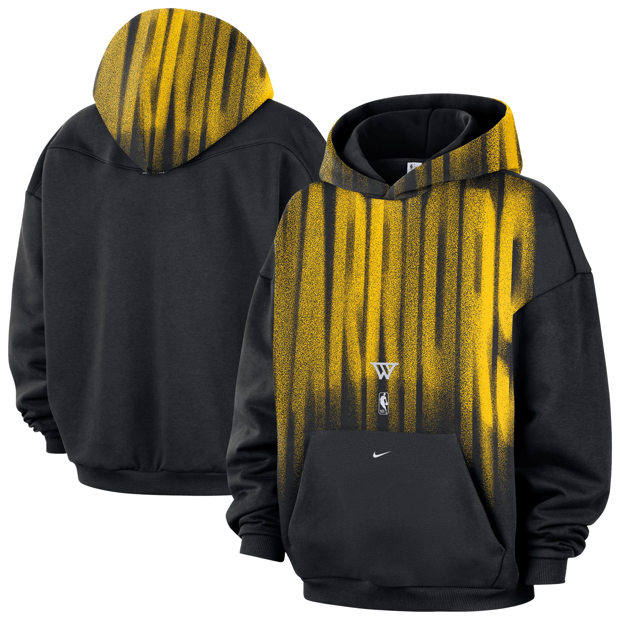 Sweat à capuche polaire Nike Golden State Warriors - Homme