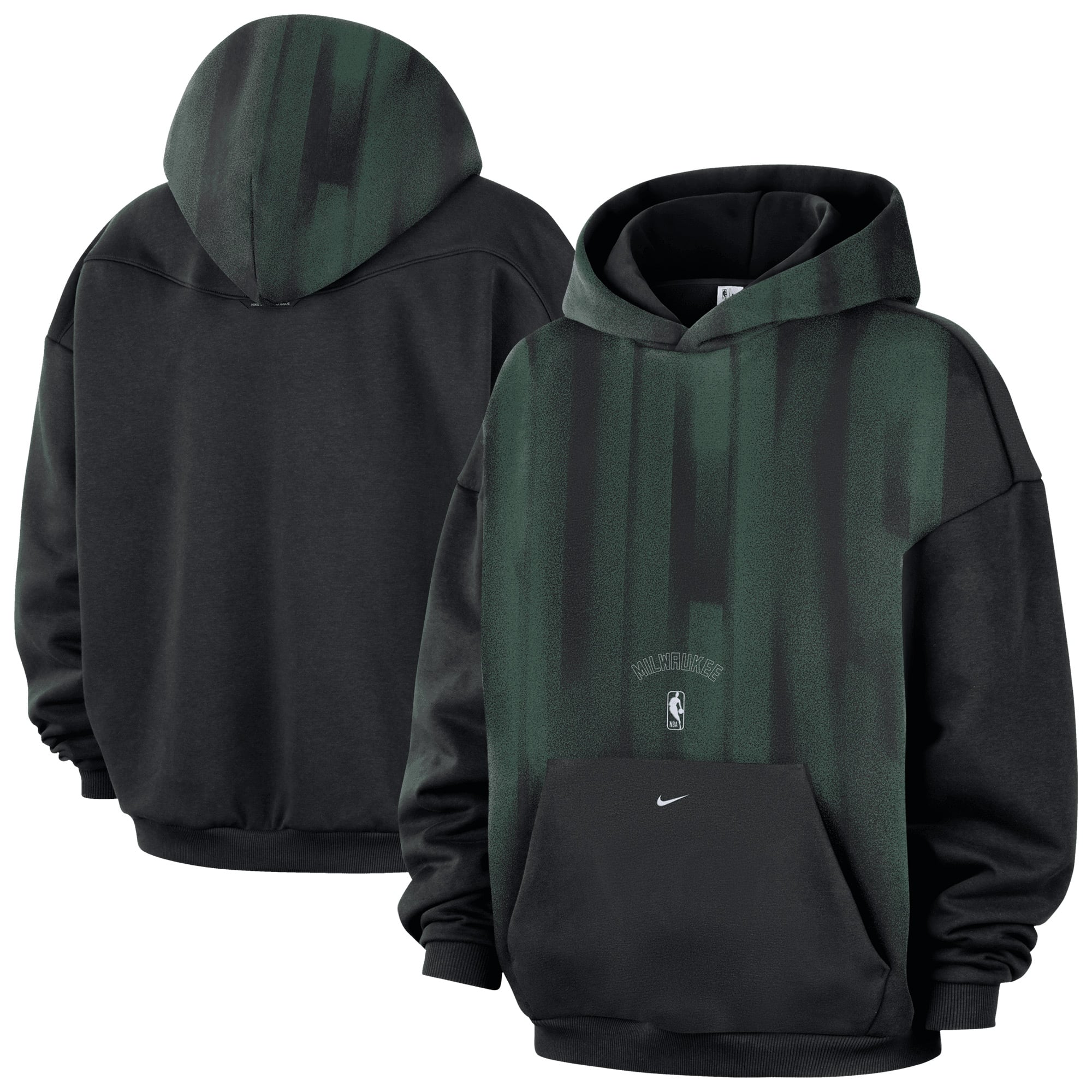 Felpa con cappuccio Nike Milwaukee Bucks da uomo