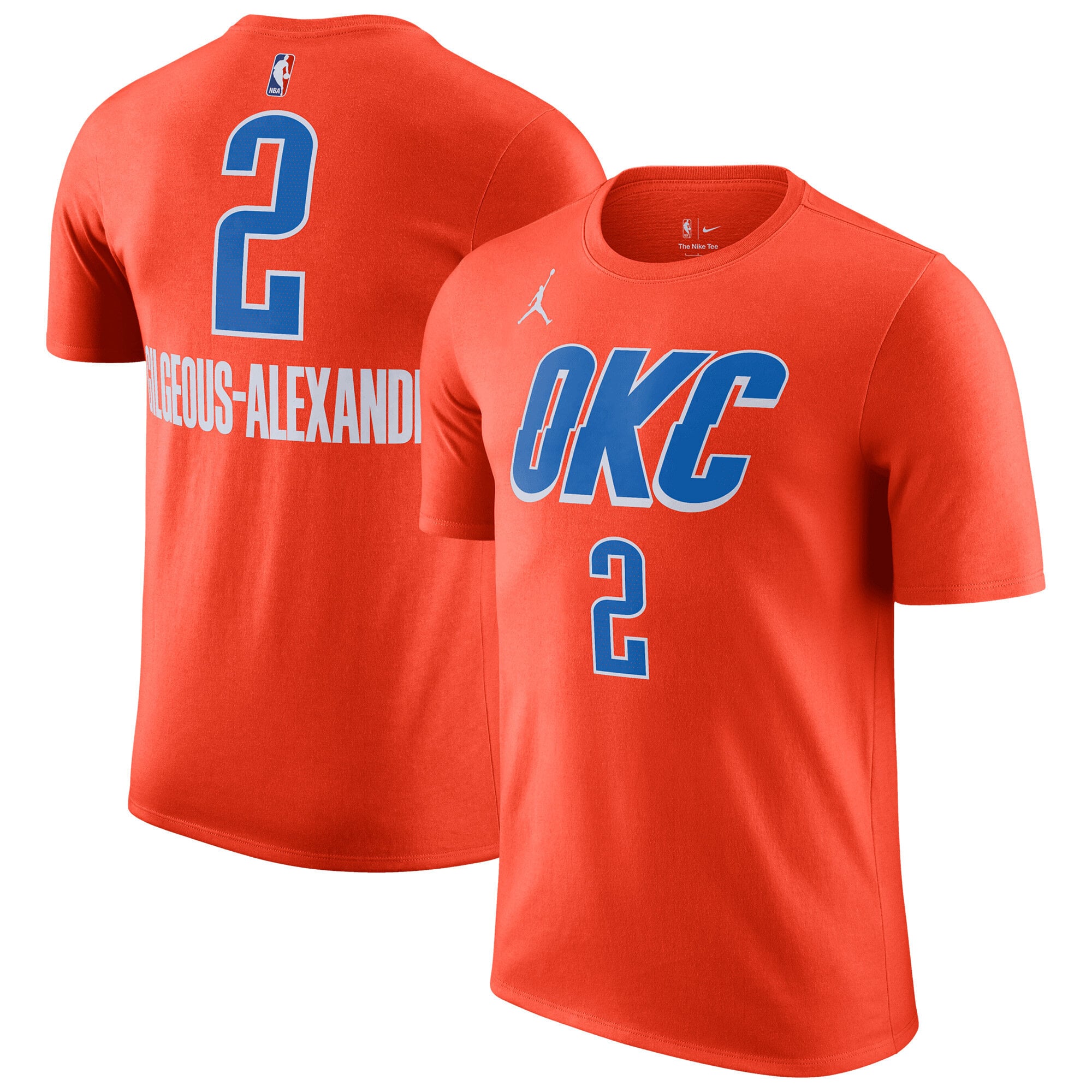 Camiseta con Nombre y Número Oklahoma City Thunder Jordan Statement – Gilgeous-Alexander – Hombre
