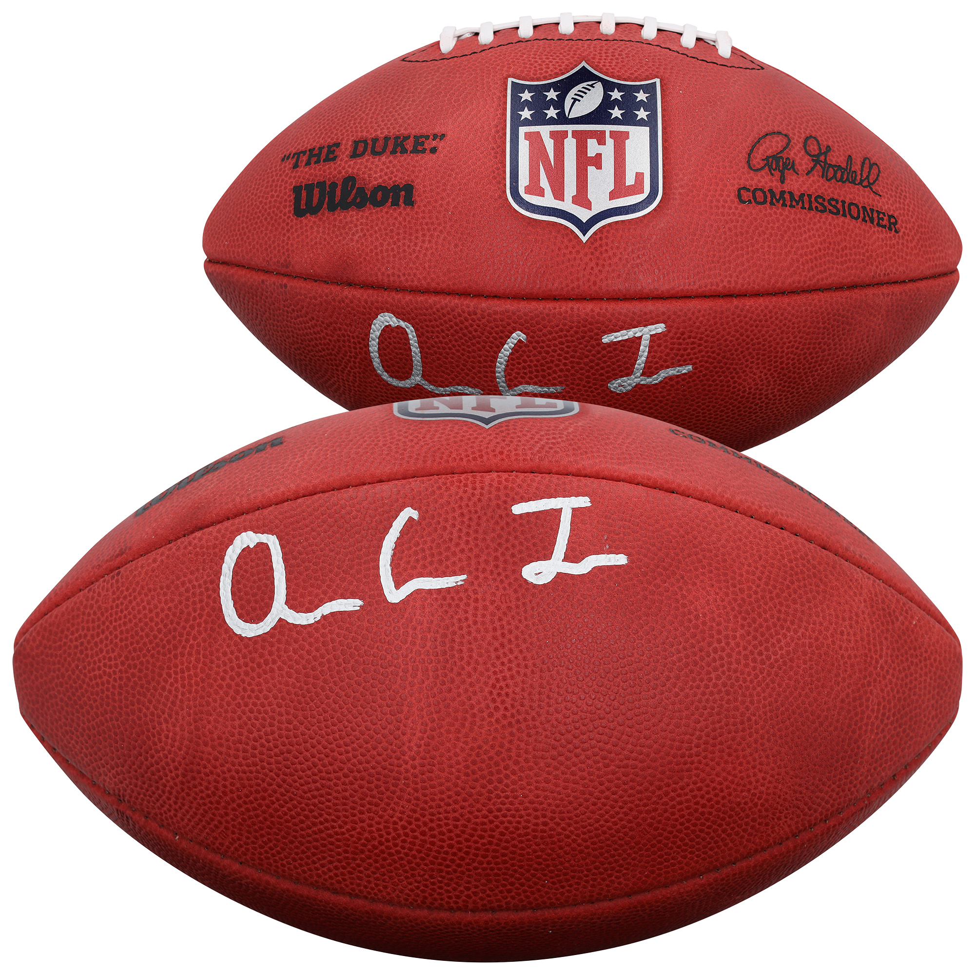 Omar Cooper Jr. New York Jets Autographed Wilson Duke Full Color Football