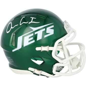 Omar Cooper Jr. New York Jets Autographed Riddell Speed Mini Helmet