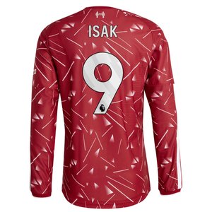 Maillot Authentique Liverpool adidas Domicile 26/27 - Manches longues avec flocage Isak 9, vue 4