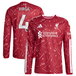 Maillot Liverpool adidas Domicile 26/27 - Manches longues avec flocage Virgil 4, vue 1