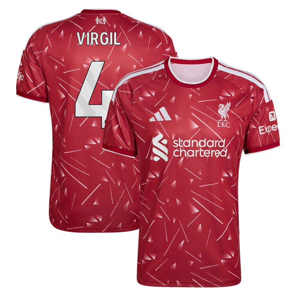 Maillot Liverpool adidas Domicile 26/27 avec flocage Virgil 4