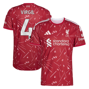 Maillot Authentique Liverpool adidas Domicile 26/27 avec flocage Virgil 4, vue 1