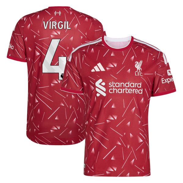 Maillot Authentique Liverpool adidas Domicile 26/27 avec flocage Virgil 4