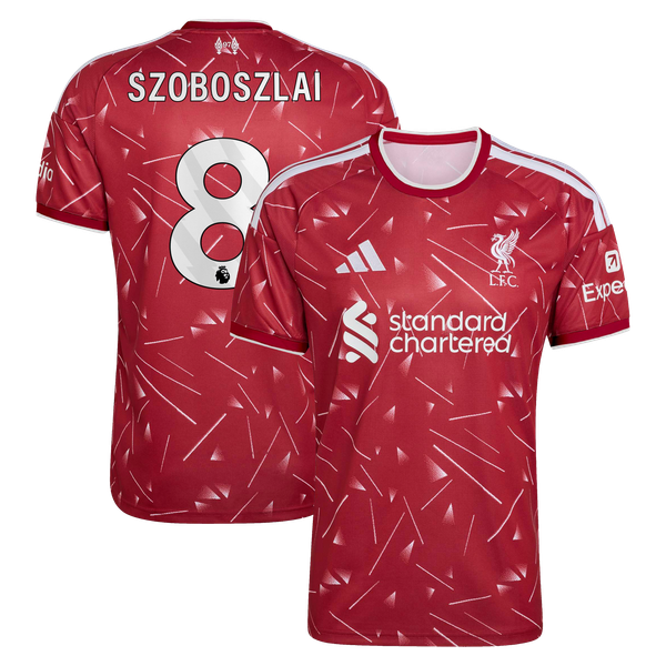 Maillot Liverpool adidas Domicile 26/27 avec flocage Szoboszlai 8
