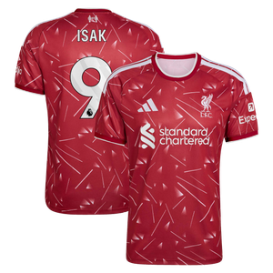 Maillot Liverpool adidas Domicile 26/27 avec flocage Isak 9, vue 1